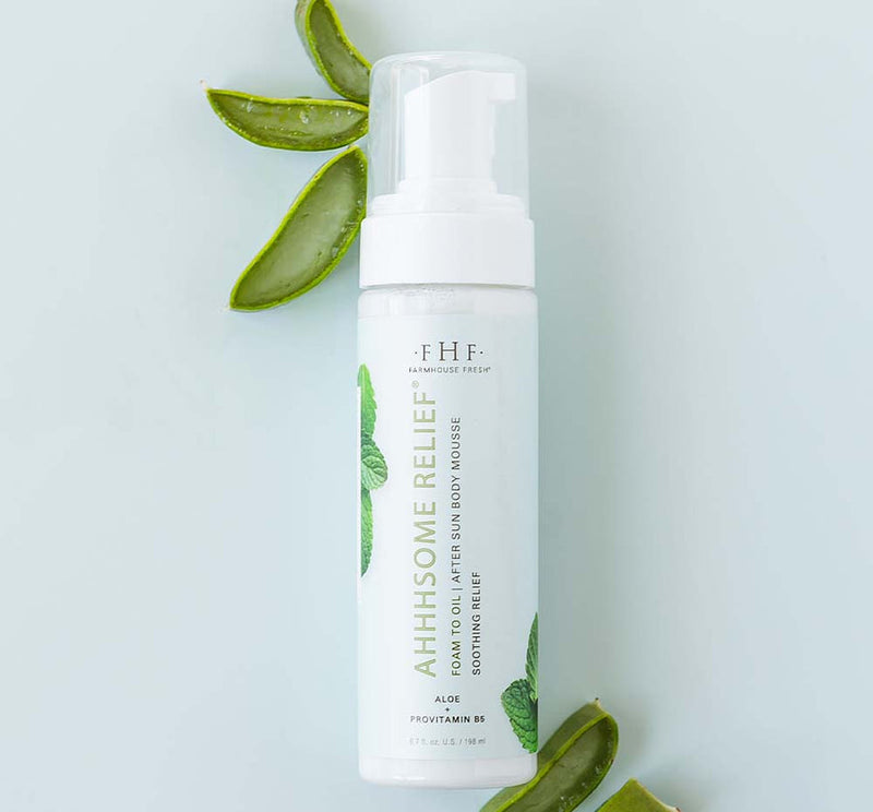 Ahhhsome Relief™ Foam-to-Oil After Sun Body Mousse