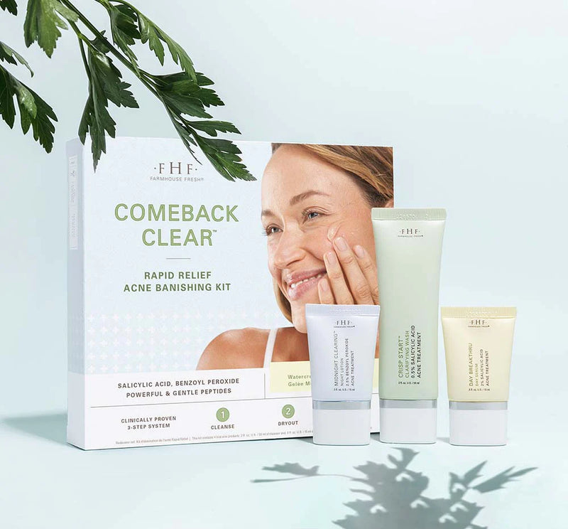 Comeback Clear Rapid Relief Acne Banishing Kit